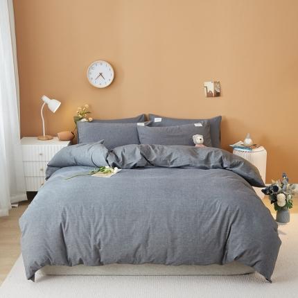 Lembaran katil poliester minimalis set lembut