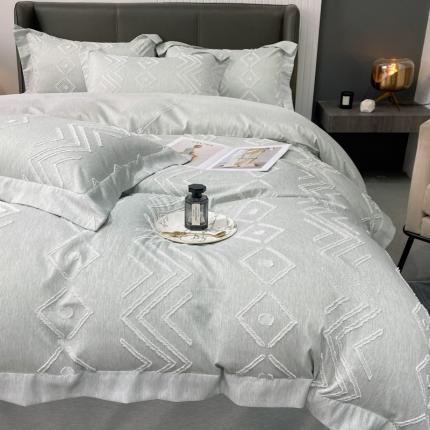 Tufter tempat tidur menetapkan keanggunan yang mewah