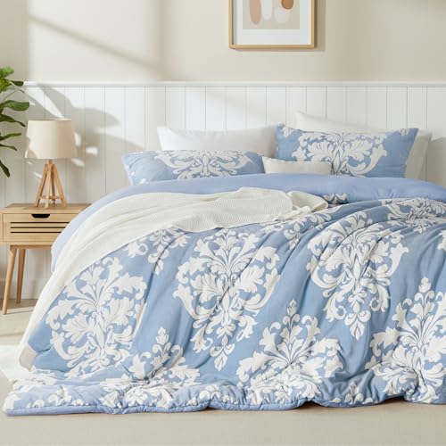 Selimut Musim Sejuk Flanel Bercetak Burnout, Kuilt Bohemian Plush dengan Sandaran Microfiber Ultra Lembut, Peralatan Tempat Tidur Panas Sepanjang Musim