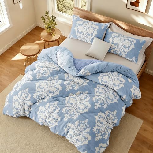 Selimut Musim Sejuk Flanel Bercetak Burnout, Kuilt Bohemian Plush dengan Sandaran Microfiber Ultra Lembut, Peralatan Tempat Tidur Panas Sepanjang Musim